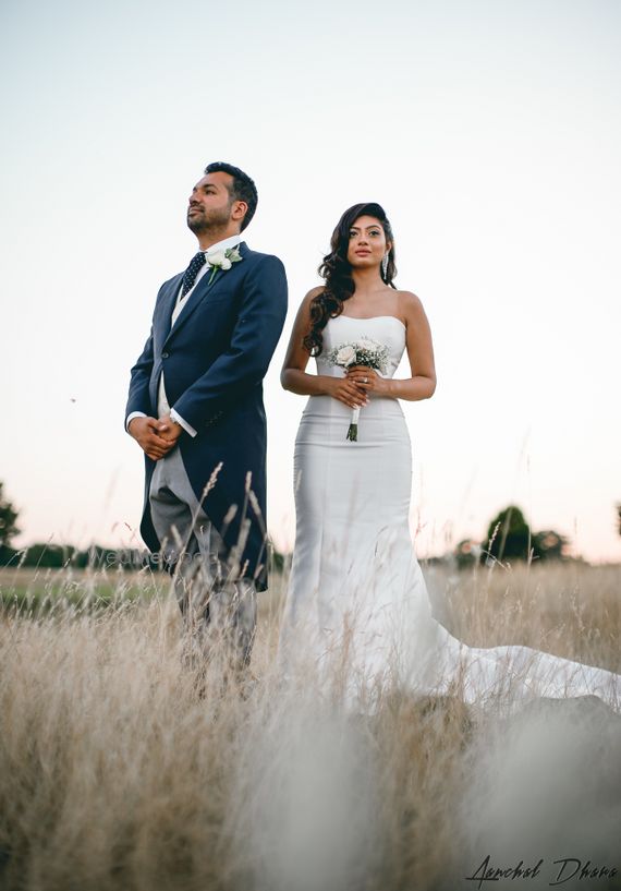 Photo Of A Christian Couple Pose After Their Wedding Ceremony