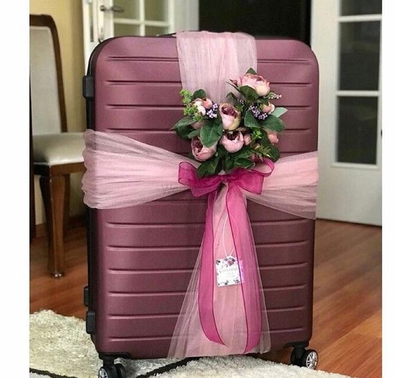 bridal suitcase