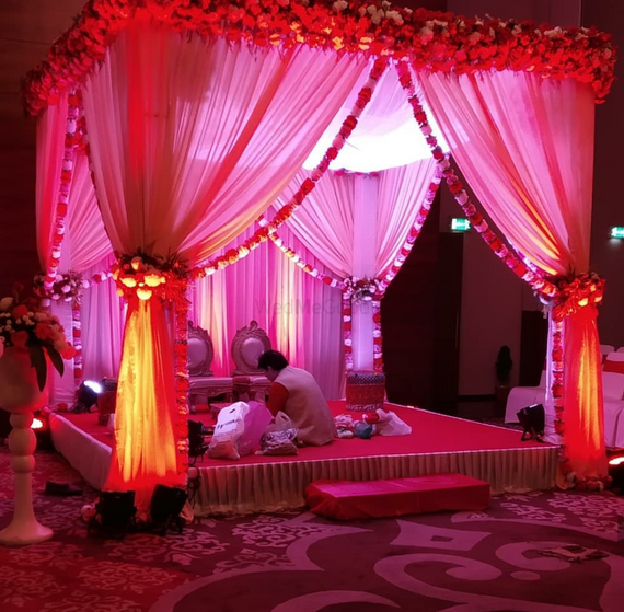 Mandap Decor Evolution Events Pictures Wedding Planner