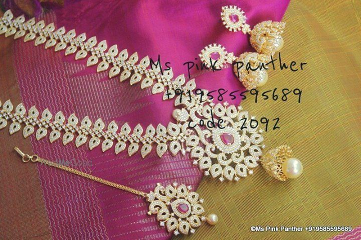 Ms Pink Panther Jewellery Chennai Wedding Jewellery
