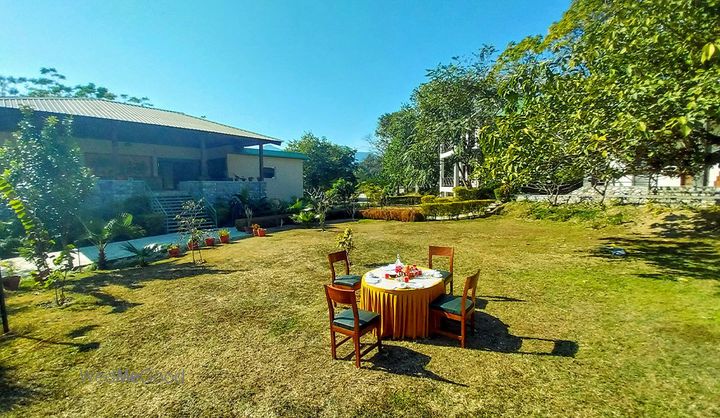 Best resort near Mohaan, Jim Corbett - The Corbett Greens forest view