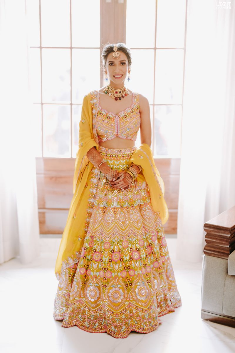 Beautiful Yellow Lehenga choli For Wedding Buy Now – Joshindia