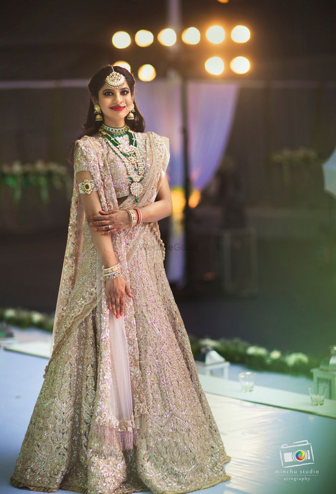 Trend alert: Kareena Kapoor's crushed silver lehenga is going to rule the  wedding season - Times of India