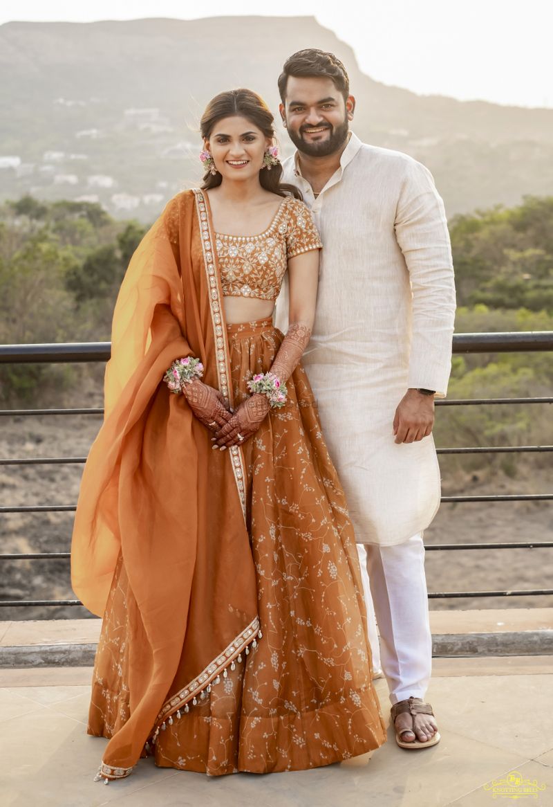 55 Gorgeous Haldi Dresses & Outfits for Brides and Grooms