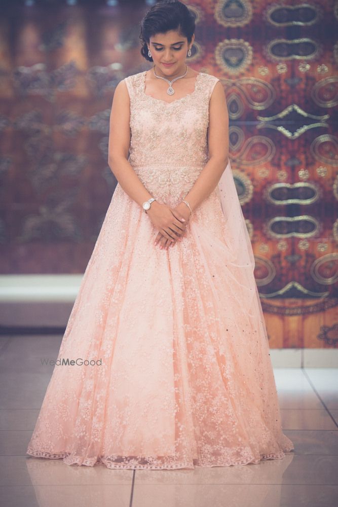 Baby pink gown for engagement online