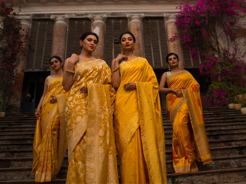 Best Sarees for Summer Wedding this year - Sacred Weaves - Sacred Weaves