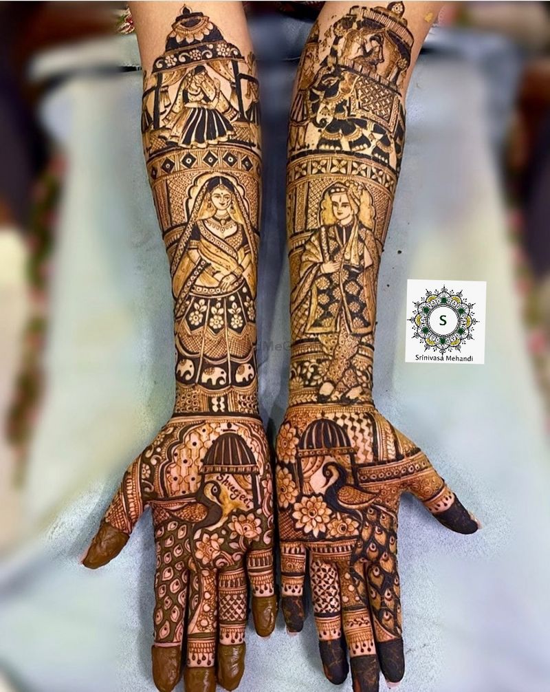 Latest 15 Simple Arabic Mehndi Designs This Wedding Season! - Hiscraves