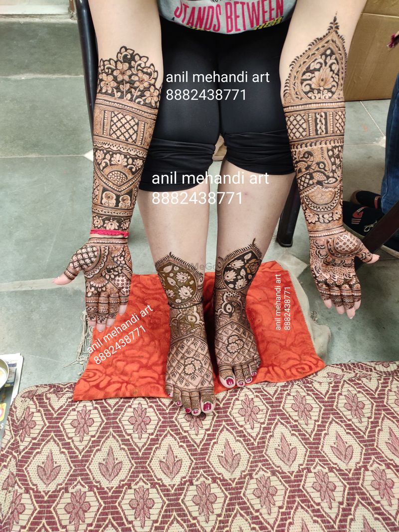 Anil Mehndi Art in Dwarka Sector 12,Delhi - Best Mehendi Artists in Delhi -  Justdial