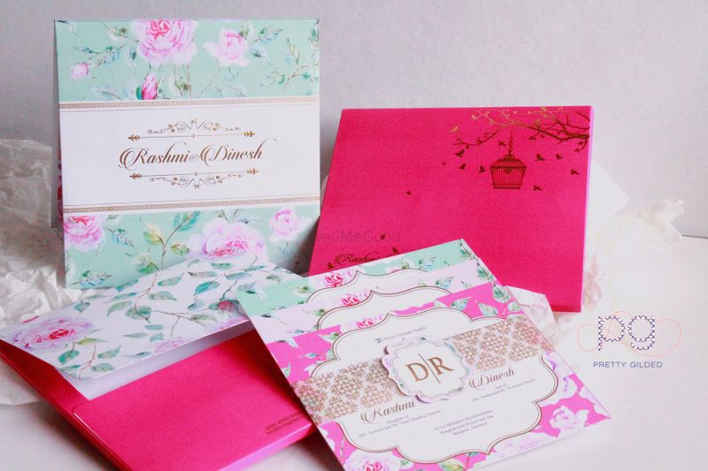 Pretty Gilded Designs - Price Reviews Wedding Cards in