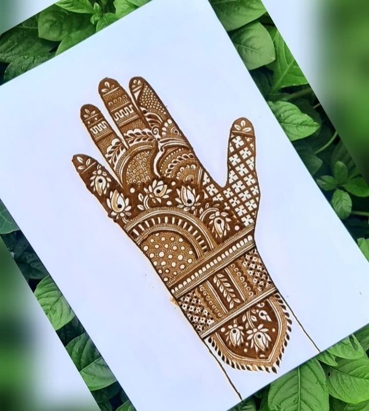 My Maharashtra: Bridal mehndi design for the wrist