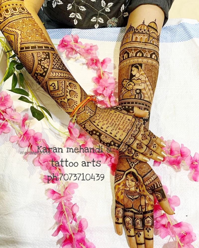 Karan Mehandi & Tattoo Arts- Price & Reviews | Delhi Mehndi Artists