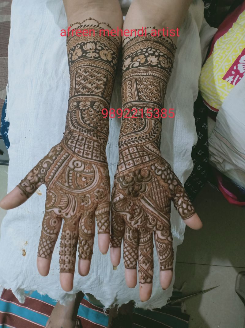 Simple arabic mehndi design ||Afreen|| - YouTube