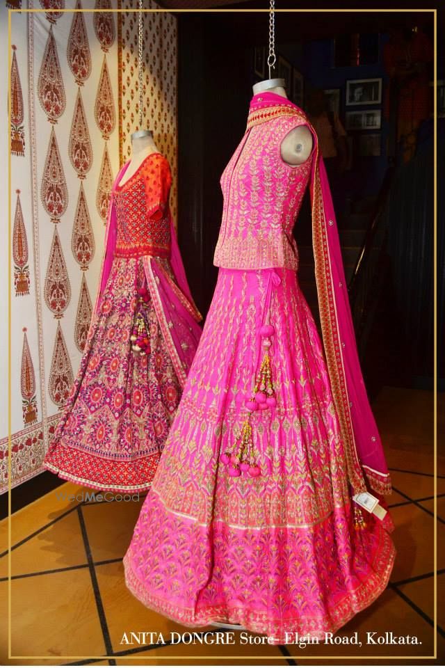 anita dongre gota patti lehenga