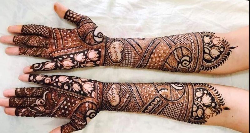 Pin by revathi subhash valavala on henna | Full hand mehndi designs, Mehndi  designs for hands, Full hand mehndi