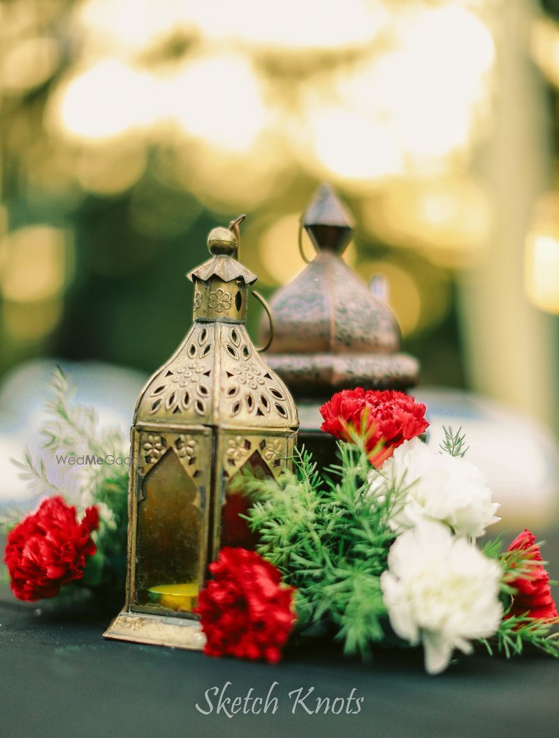 Photo of Cute table setting elements