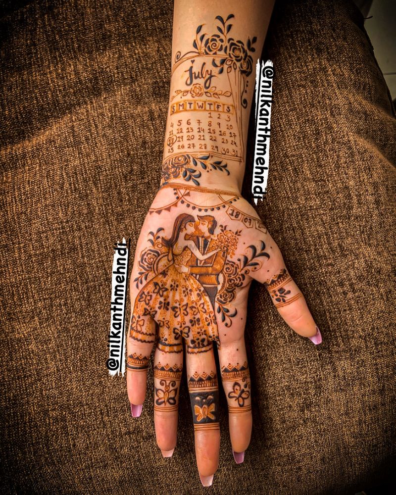 Warli art | Mehndi designs for kids, Unique mehndi designs, Mehndi designs  bridal hands