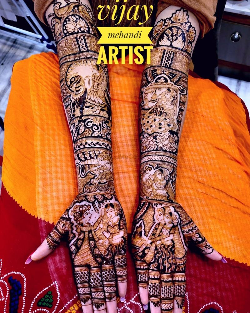 Arabic Mehandi by S.N Mehandi Art | Bridestory.com