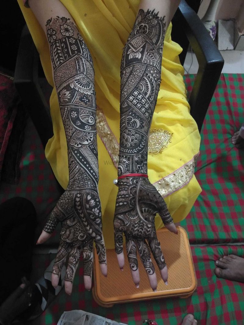 Stunning Bridal Full Hand Mehendi Designs for Beauty