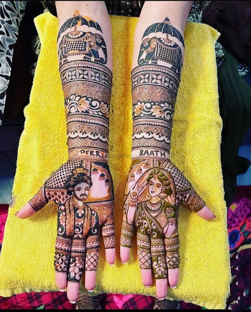 Top mehndi artist in Vibhav Khand lucknow : u/pratigyamehndiartist