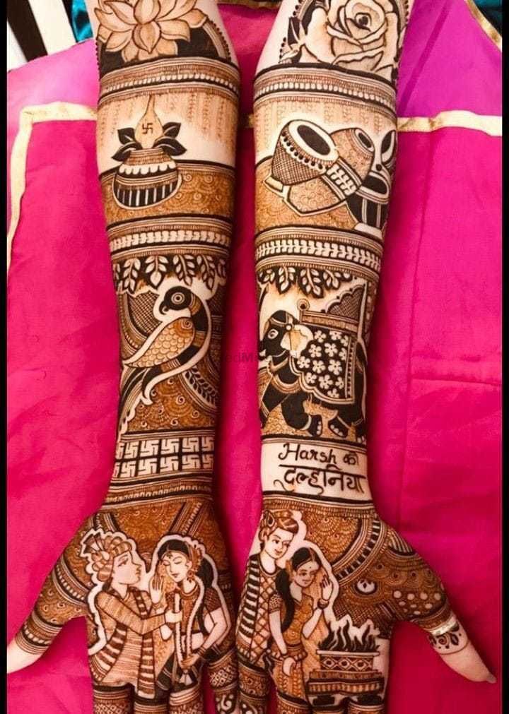 30+ Newest Bridal Mehndi Designs For Hands & Feet | WeddingBazaar