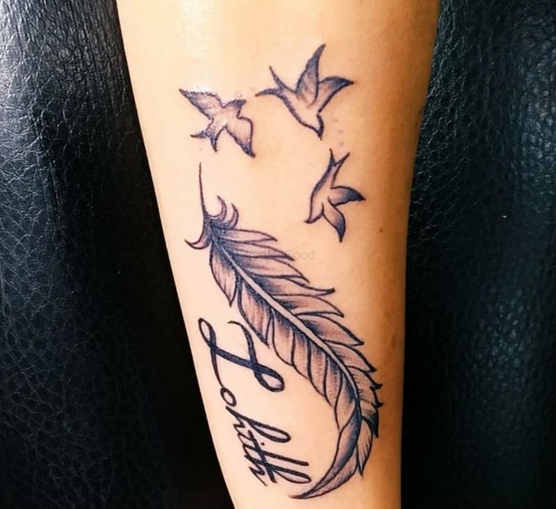 Raju name tattoo JHARSUGUDA INK TATTOO studio( झारसुगुड़ा इंक टैटू  स्टूडियो) Suraj gupt... | Instagram