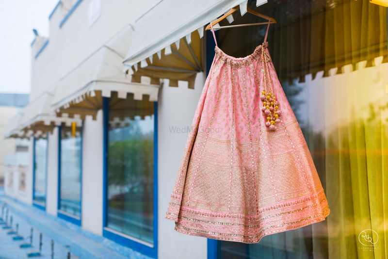 Photo of Red and Pink Hanging Lehenga by Anushree Reddy | Indian bridal  outfits, Bridal outfits, Indian bridal fashion