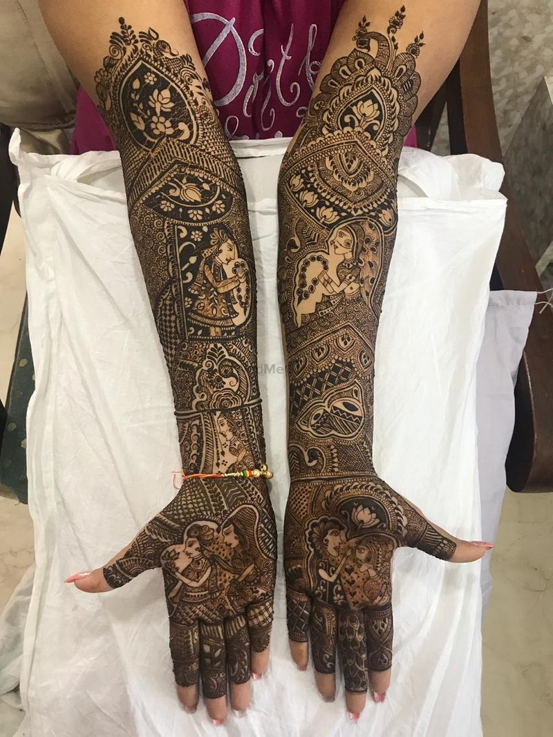 Can you show some of your mehendi designs? - Quora