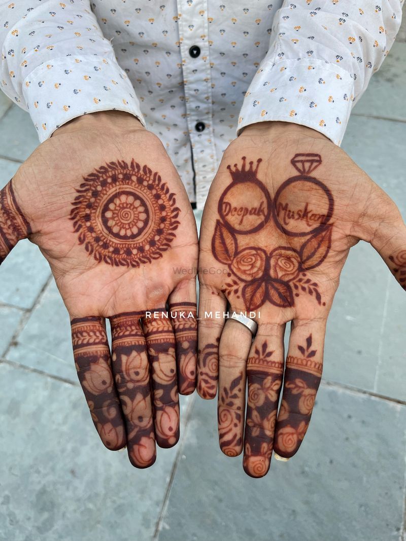 My dear Muskaan | Stylish alphabets, Mehndi design pictures, Mehndi designs  for hands