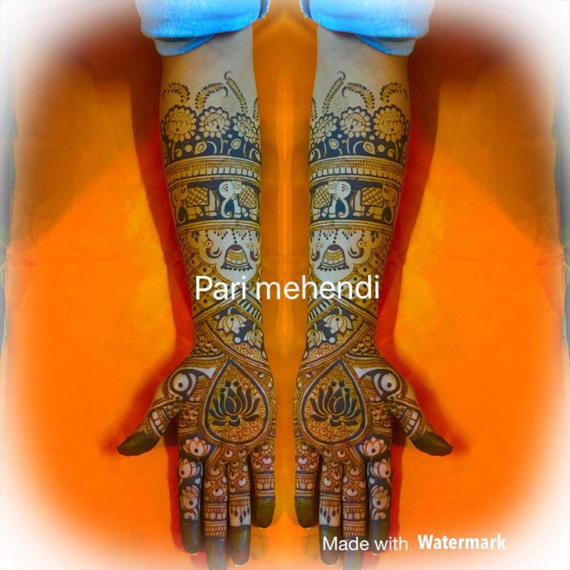 Unique Floral Mandala Mehndi Design Inspired by Mehndi by Pekhom #mehndi # henna #मेहंदी - YouTube