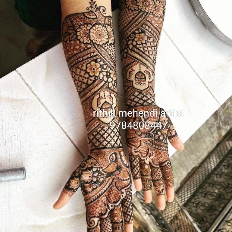 beautiful mehendi design mehendi art design #mehendi #mehndi #trending #art  #fyp #viral #shorts - YouTube