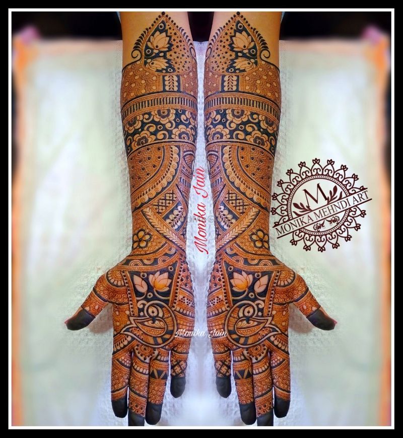 Cute Mehndi Design | Easy and Pretty Henna Design