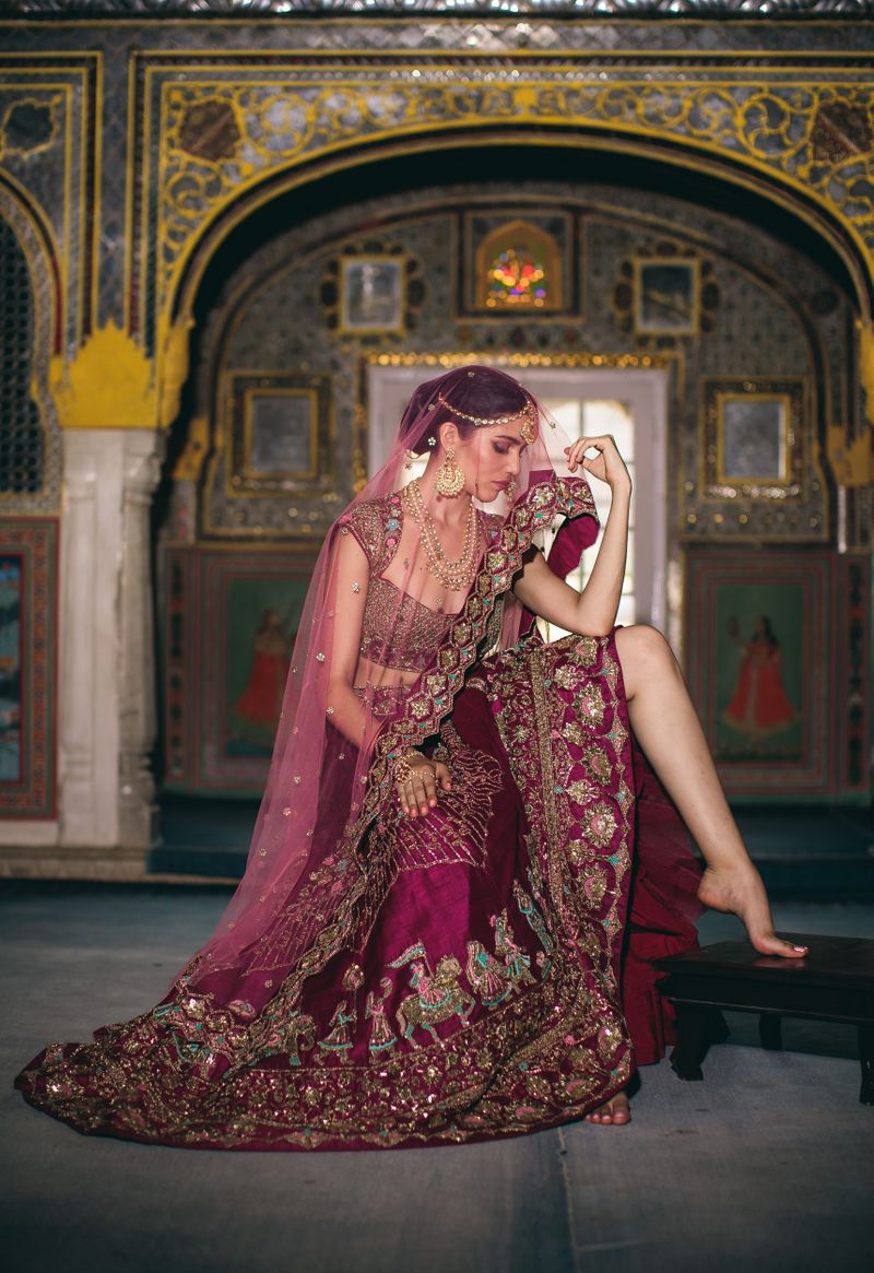 Payal Keyal – Jade Green Lehenga – Nikaza Asian Couture