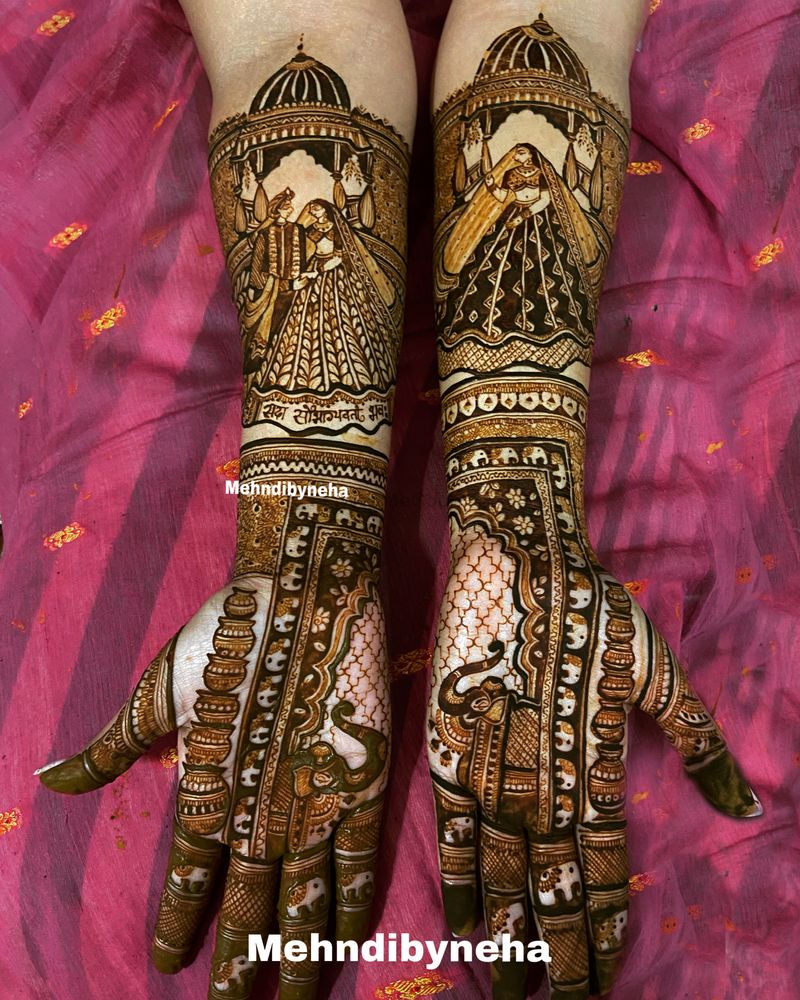 Jharokha Mehendi Design For Wedding Season - ShaadiWish