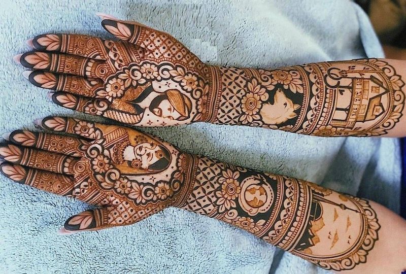 Malika bridal... - Malika bridal Mehndi Artist in varanasi