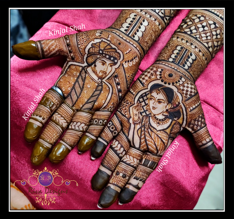 Fancy Floral for Bridesmaid! For... - Kinjal Mehndi Art | Facebook