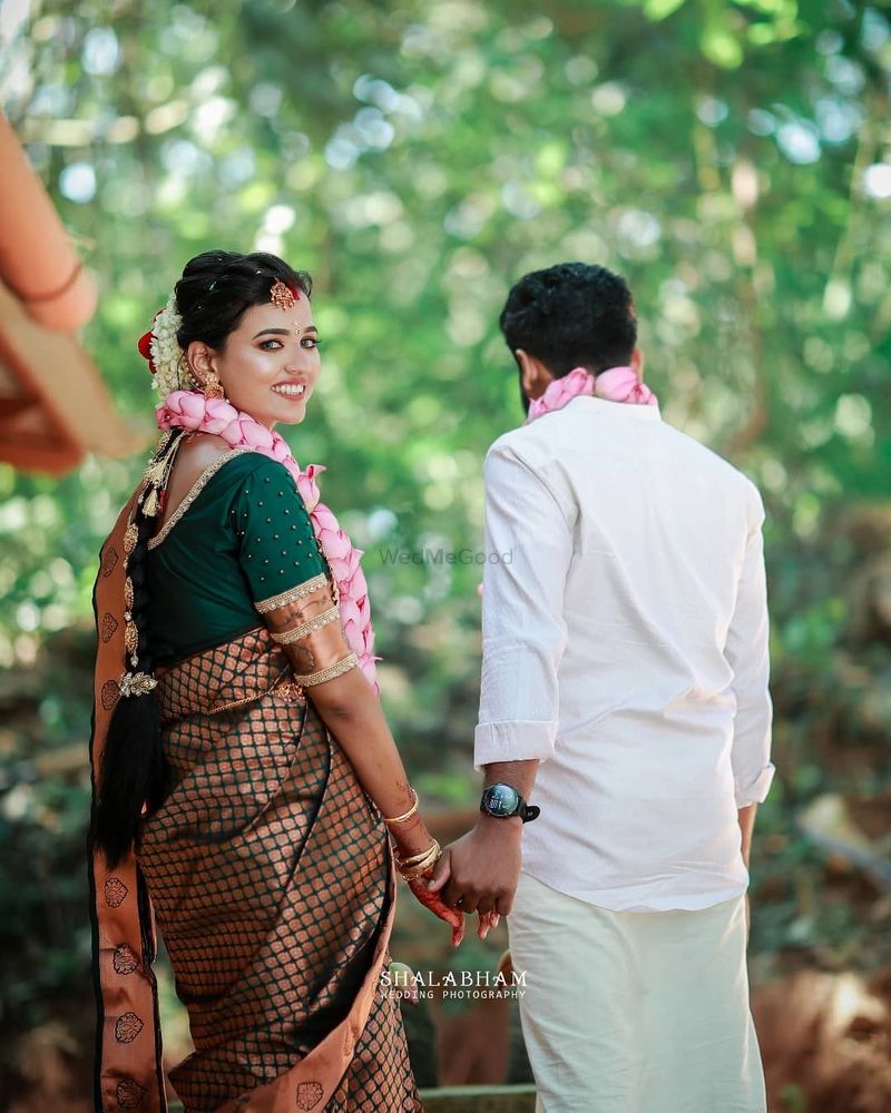 Kerala Saree Wedding Photos
