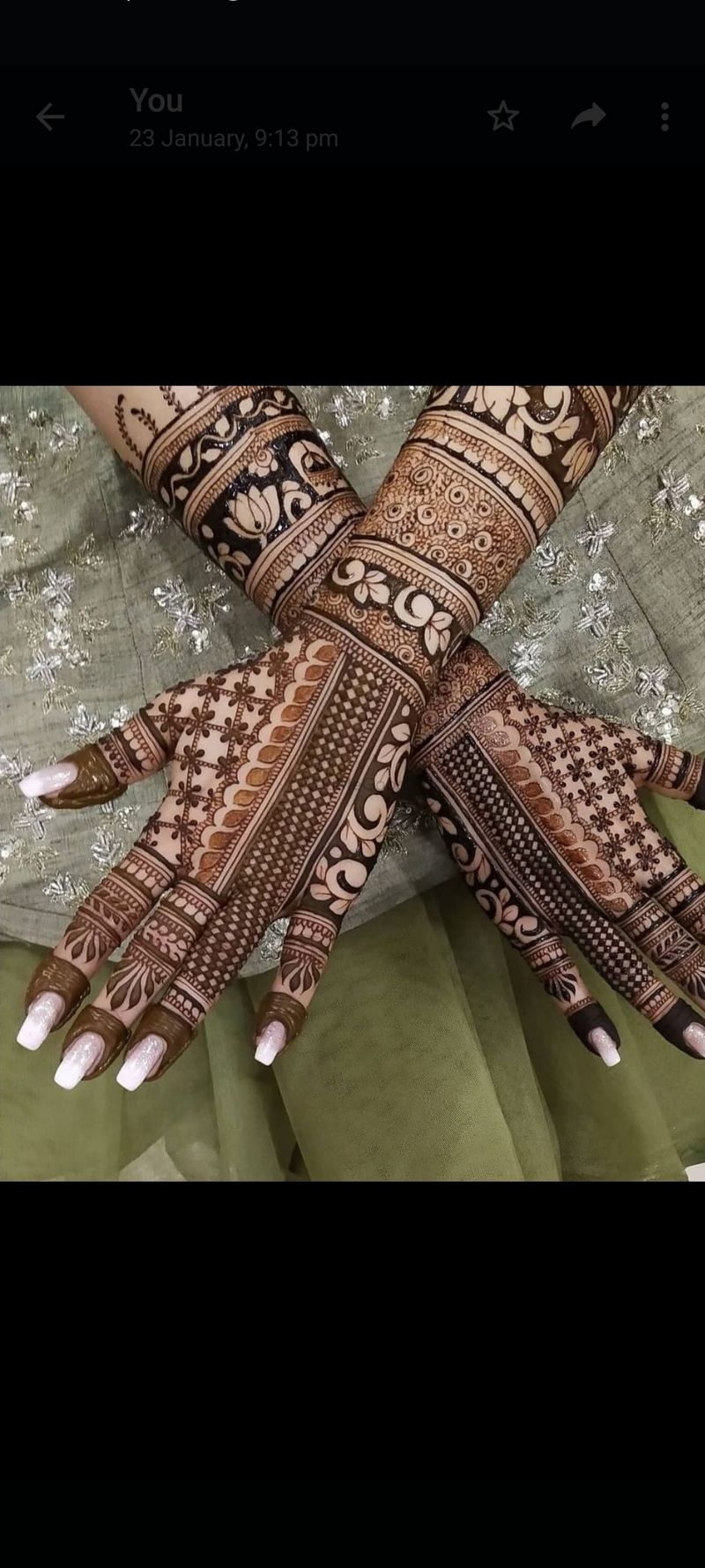 Saba Mehndi classes | Instagram