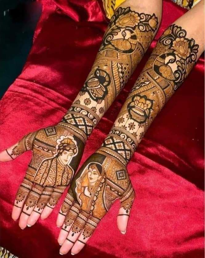 How long will it take to apply the bridal mehndi? - Quora