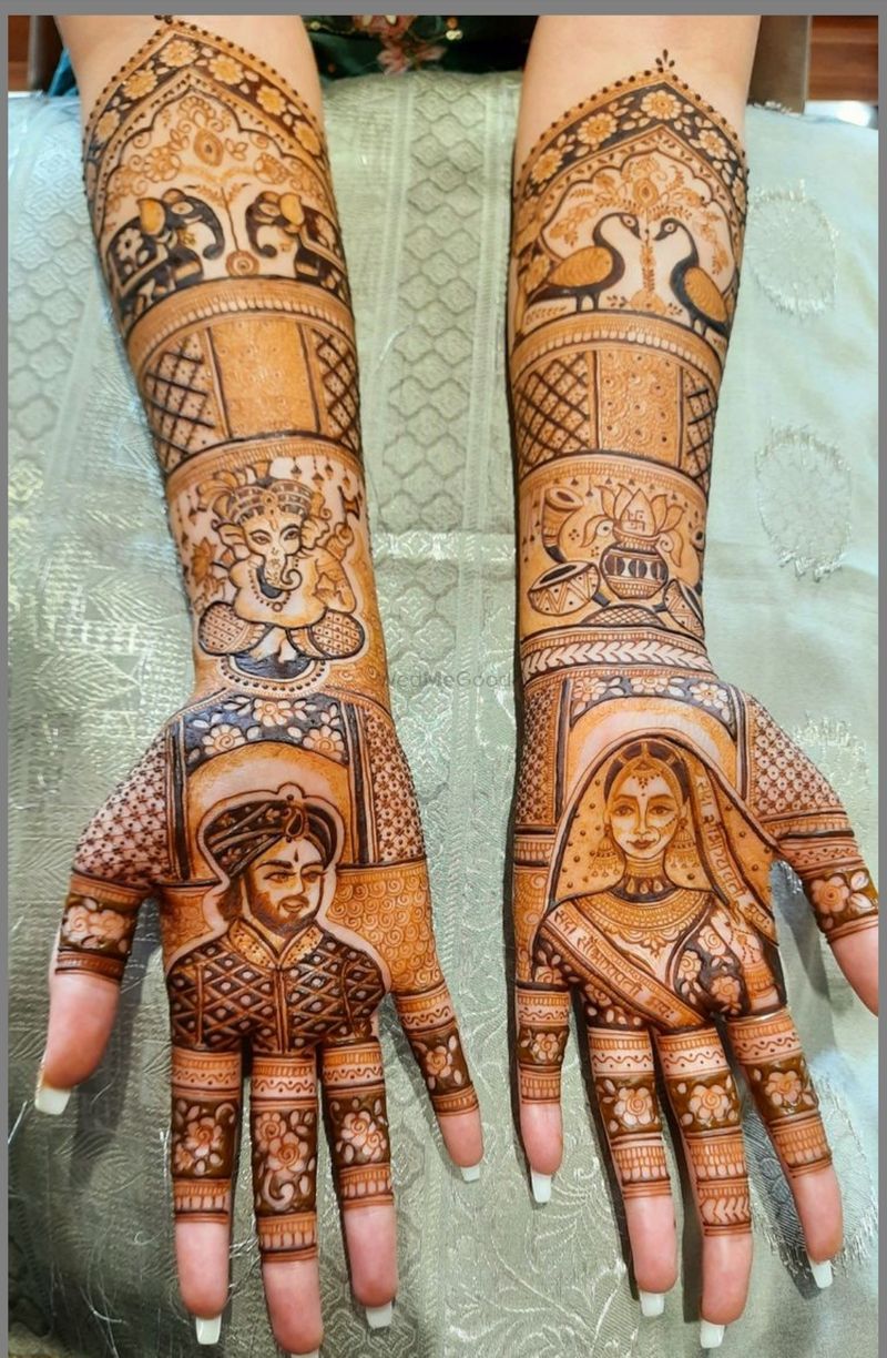 Best Mehandi Artist in Chandigarh | Raju Mehandi Artist™