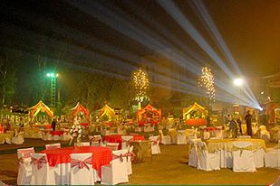 lush green lawn noida