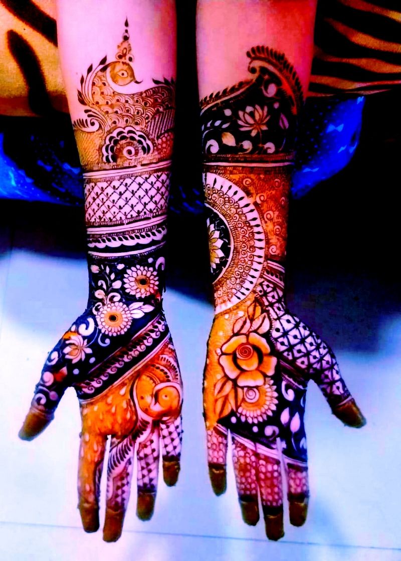 Simple Mehndi Designs for Kids