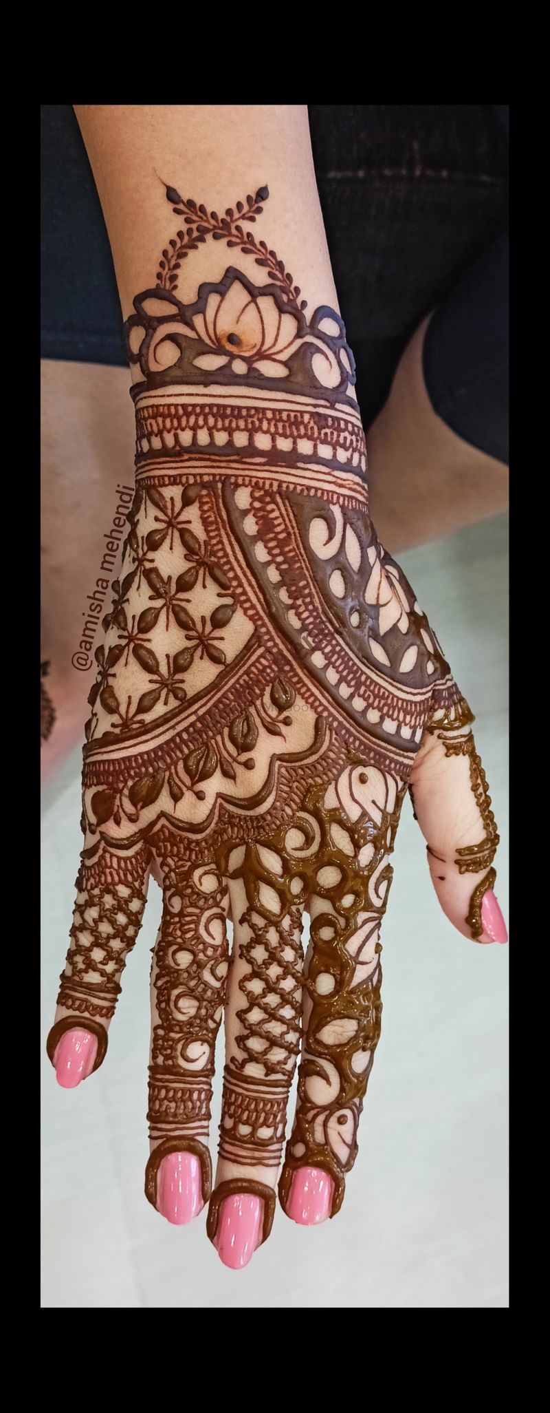 Which design do you like comment pls Follow this page for more mehndi  design subscribe my channel on YouTube Mehndi by- @amishaart Ad... |  Instagram