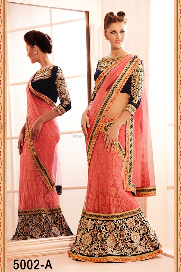 NAKKASHI KASAK DESIGNER LEHENGA D.NO - 4220