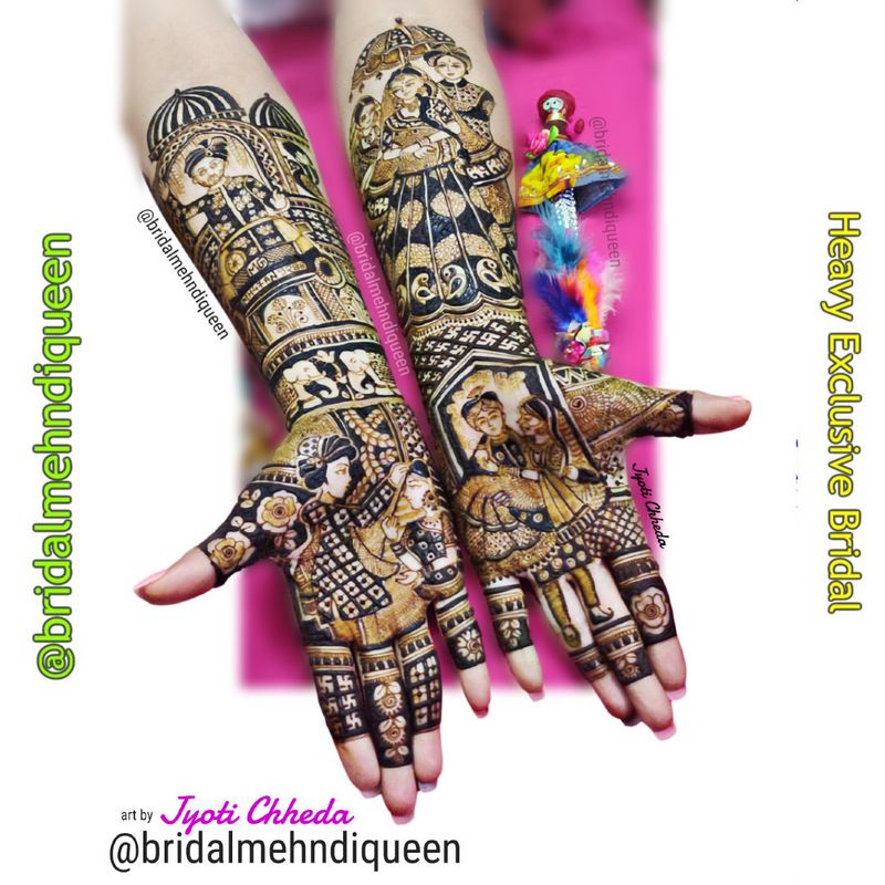 Simple Arabic Henna Mehndi Designs for Hands | 3D Mehndi D… | Flickr