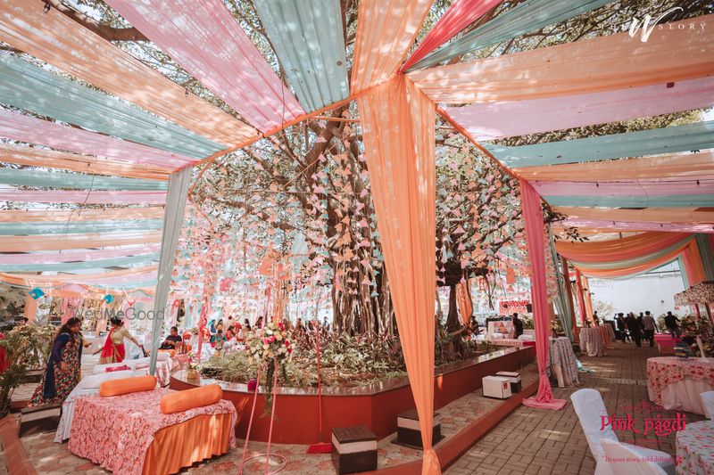 Pink pagdi wedding planner Clearance