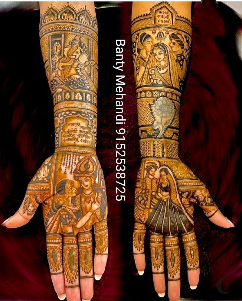 Bunty Mehandi | Hand Henna Designs