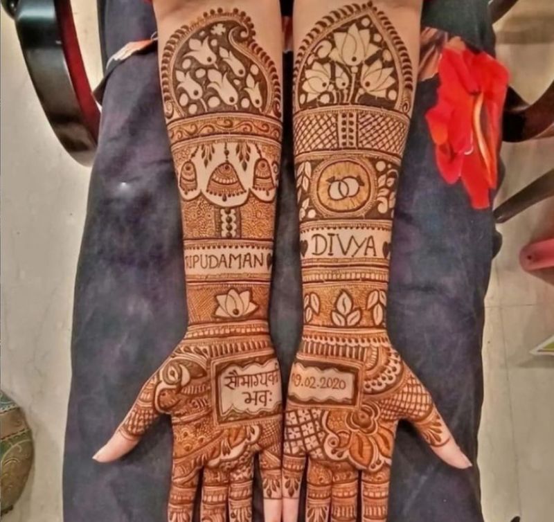 Square Mehndi Design: हथेलियों पर खूब जचेंगी ये स्क्वायर मेहंदी डिजाइन -  Uprising Bihar