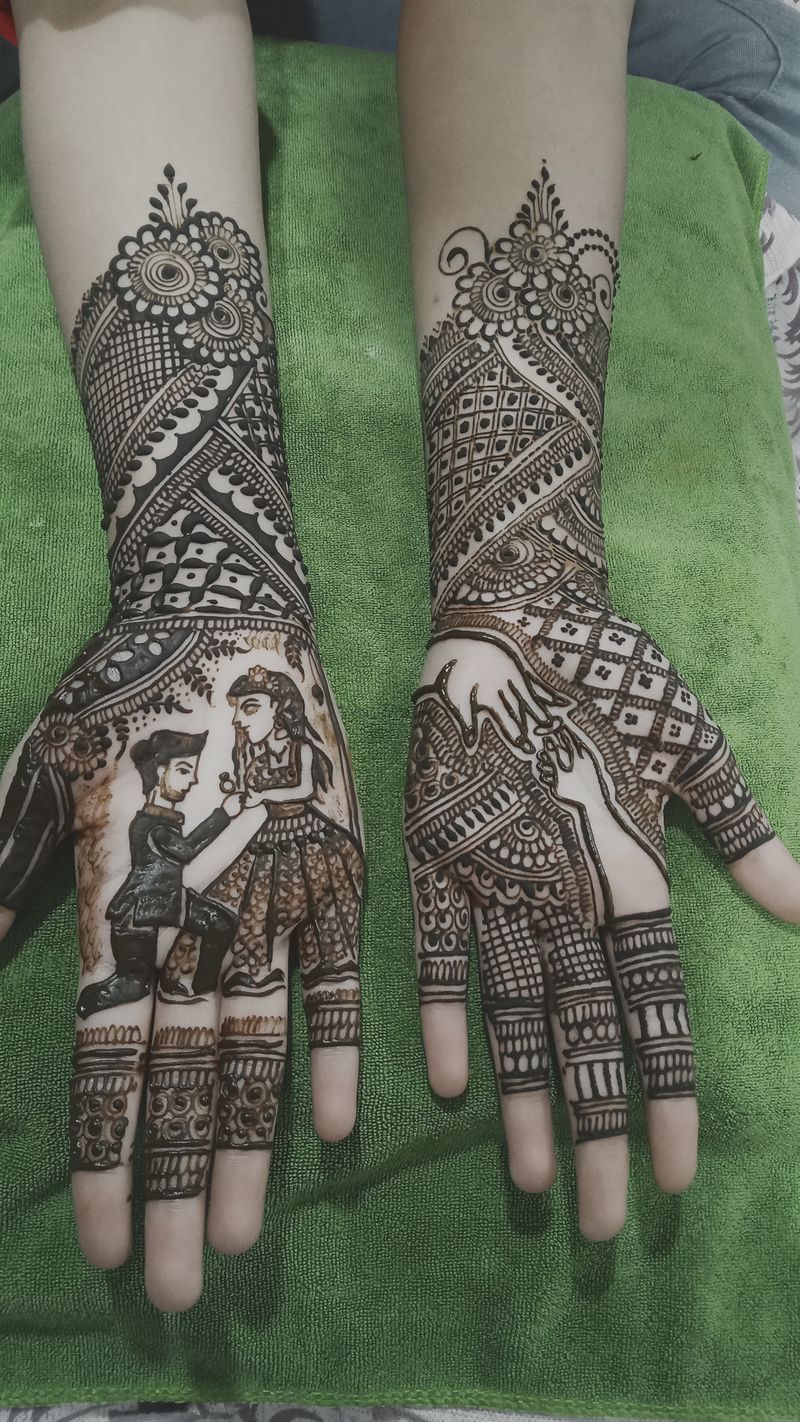 Mehndi design | By Santosh kumar mehndi artists kanpur / banaras / unnao /  varanasiFacebook