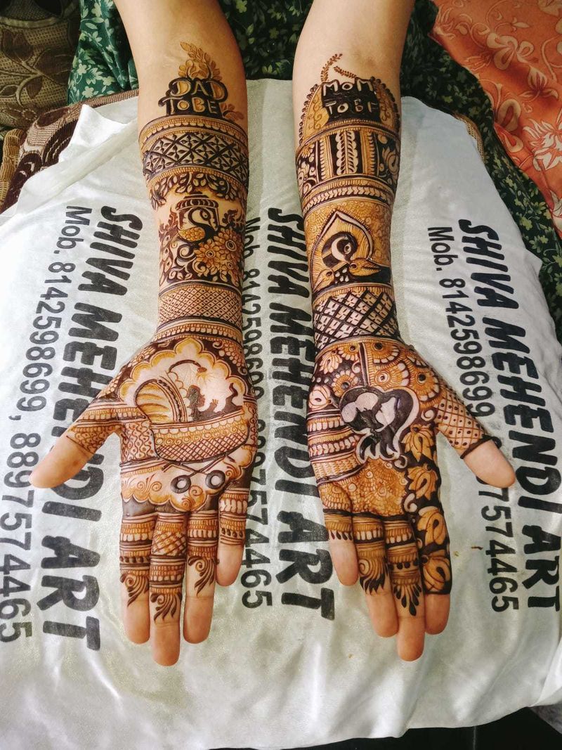 Sawan 2023 Special Mehndi Designs: From Mahadev Portrait to Full Hand  Traditional Bel Patterns, Simple Shravan Month Mehandi Tutorial Videos and  Images | 🛍️ LatestLY