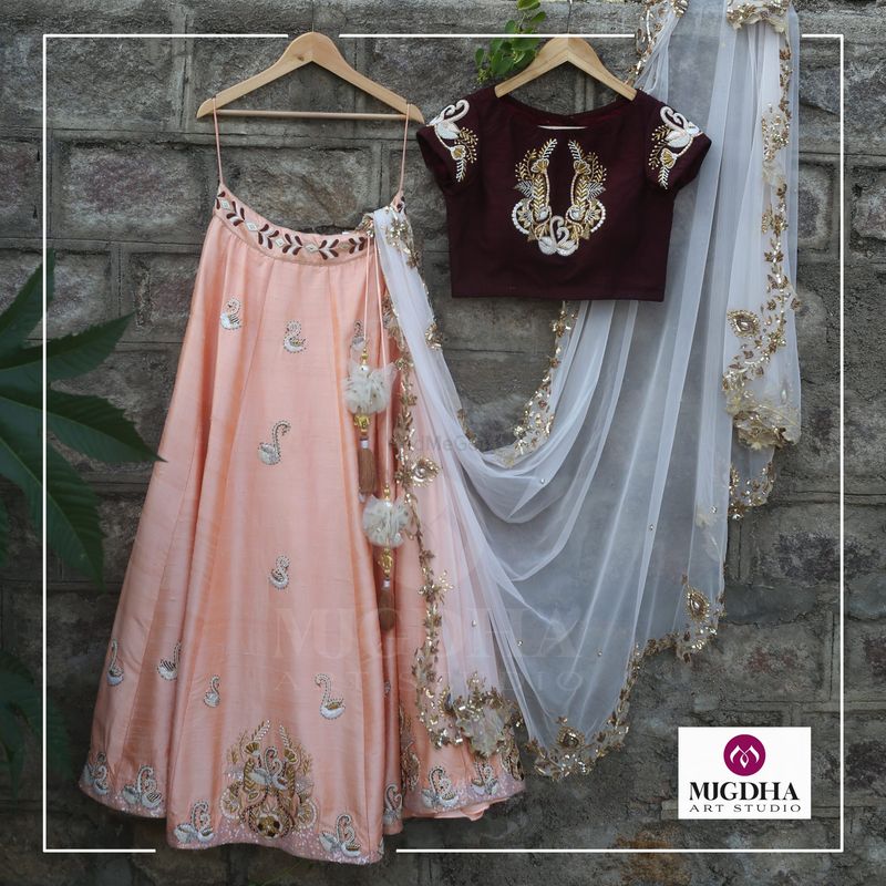 Buy Cocktail Party Wear Lehengas And Long Frocks|| For Orders: +91  7993710111|| Mugdha Art & Studio | sari, clothing, frock, lehenga, dress |  What do you wear to a cocktail party? A